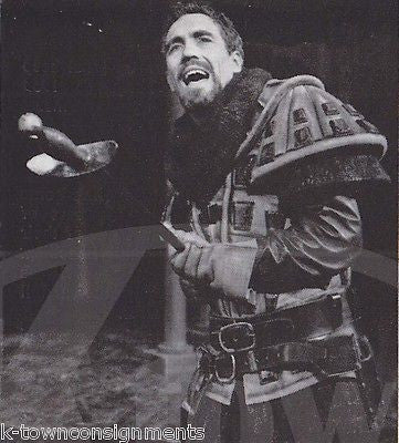 BRIAN BEDFORD SHAKESPEREAN STAGE ACTOR VINTAGE AUTOGRAPH SIGNED THEATRE MAGAZINE - K-townConsignments
