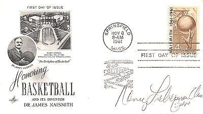NANCY LIEBERMAN BASKETBALL PLAYER ORIGINAL AUTOGRAH SIGNED POSTAL MAIL COVER - K-townConsignments