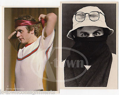 MIKHAIL BARYSHNIKOV RUSSIAN BALLET DANCER TWO FUN DANIEL SORINE PHOTO POSTCARDS - K-townConsignments