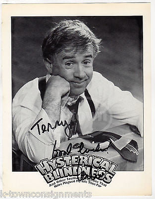 LESLIE JORDON HYSTERICAL BLINDNESS WILL & GRACE ACTOR AUTOGRAPH SIGNED PRINT - K-townConsignments