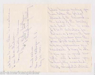 MAY RILEY SMITH EARLY AMERICAN AUTHOR POET ANTIQUE AUTOGRAPH SIGNED LETTER 1888 - K-townConsignments