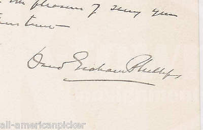 DAVID GRAHAM PHILLIPS STANDARD OIL CO MUCKRAKER JOURNALIST AUTOGRAPH SIGNATURE - K-townConsignments