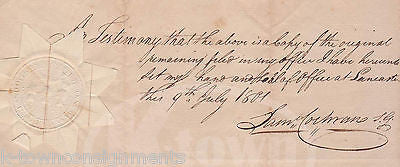COLONIAL PENNSYLVANIA NORTHAMPTON COUNTY LAND SURVEY DOCUMENT JAMES SCULL 1768 - K-townConsignments