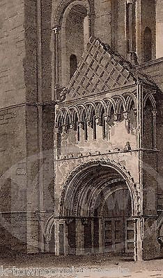 ABBEY KELSO JEDBURGH CHURCH ANTIQUE GRAPHIC ENGRAVING ARCHITECTURE PRINT 1832 - K-townConsignments