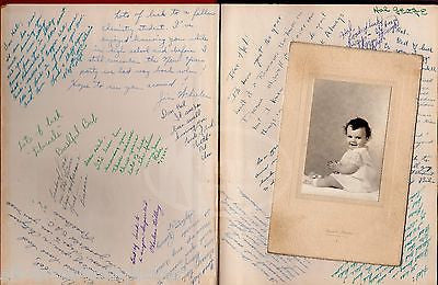 HAL GEORGE NY THEATRE COSTUME DESIGNER AUTOGRAPH SIGNED SANTA ANA YEARBOOK 1954 - K-townConsignments