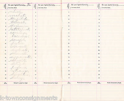 DINSMORE'S ELEMENTARY SCHOOL SPELLING ANTIQUE ENGLISH TEACHERS EDUCATIONAL BOOK - K-townConsignments