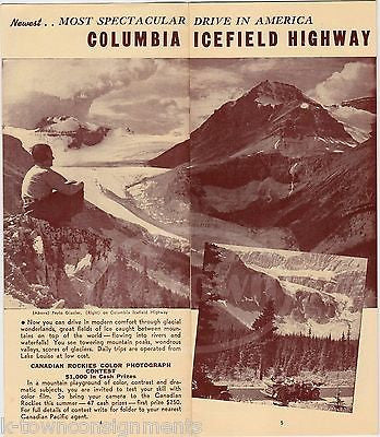 CANADIAN PACIFIC RAILWAYS CANADA VINTAGE CANADIAN VACATION SOUVENIR TRAVEL FLYER - K-townConsignments