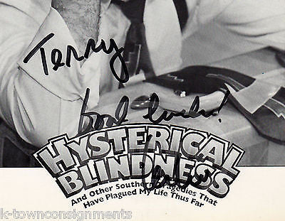 LESLIE JORDON HYSTERICAL BLINDNESS WILL & GRACE ACTOR AUTOGRAPH SIGNED PRINT - K-townConsignments