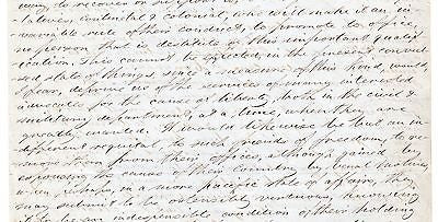 ELBRIDGE GERRY ANTIQUE 1863 SCRIBAL COPY OF LOST 1776 REVOLUTIONARY LETTER - K-townConsignments