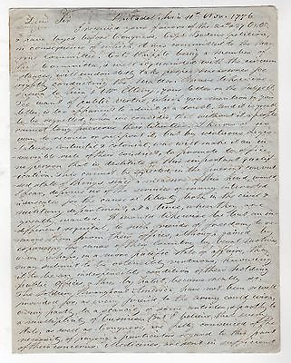 ELBRIDGE GERRY ANTIQUE 1863 SCRIBAL COPY OF LOST 1776 REVOLUTIONARY LETTER - K-townConsignments