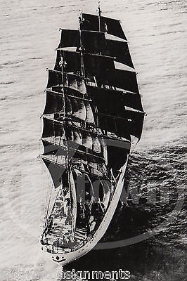 ARGENTINA NAVY TRAINING SHIP LIBERTAD Q2 VINTAGE MILITARY FILE PHOTO - K-townConsignments