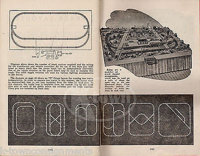 INSTRUCTIONS FOR ASSEMBLING & OPERATING LIONEL TRAINS VINTAGE TOY RAILROADS BOOK - K-townConsignments