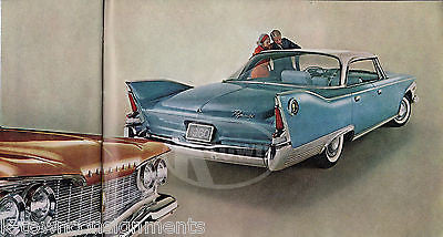 PLYMOUTH FURY BELVEDERE & SAVOY VINTAGE GRAPHIC ADVERTISING SALES BROCHURE BOOK - K-townConsignments