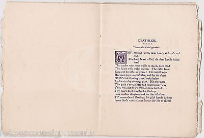 VIOLE DEL PENSIERO AVE MARIA POEMS BY VIOLA VERNON ANTIQUE POETRY BOOK SYRACUSE - K-townConsignments