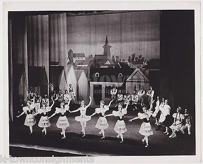 ALEXANDRA DANILOVA COPPELIA BALLET RUSSE DANCER VINTAGE STAGE PROMO PHOTO - K-townConsignments