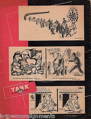 DUSTY ANDERSON PIN-UP OFF DUTY COMIC CARTOONS & TOKYO PX YANK MILITARY MAGAZINE - K-townConsignments