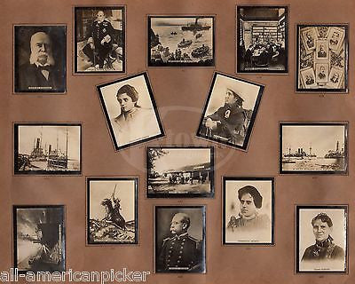 CLARA BARTON ADELA AZCUY RED CROSS CUBAN WAR HISTORY ANTIQUE PHOTO CARDS POSTER - K-townConsignments