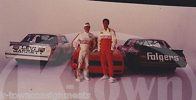 NASCAR RACING SUPERFLO OIL VINTAGE TIDE FOLGERS LEVI GARRETT AD PHOTO NEGATIVE - K-townConsignments