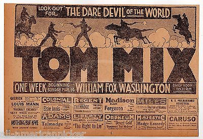 MRS. HARRY HOUDINI BILLBOARD ANNIVERSARY CELEBRATION VINTAGE NEWS MAGAZINE CLIP - K-townConsignments