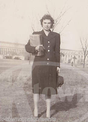 WAC MILITARY WOMAN IN AND OUT OF UNIFORM VINTAGE WWII HOMEFRONT SNAPSHOT PHOTOS - K-townConsignments