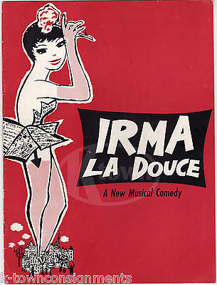 IRMA LA COUCE TIANA ELG DENIS QUILLEY VINTAGE THEATRE PLAY SOUVENIR PROGRAM - K-townConsignments