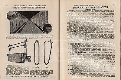 HASKELL IMPLEMENT & SEED CO LEWISTON MAINE ANTIQUE FARM EQUIPMENT CATALOG 1916 - K-townConsignments