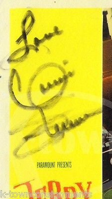 CONNIE STEVENS ROCK-A-BYE BABY MOVIE ACTRESS AUTOGRAPH SIGNED LOBBY CARD REPRINT - K-townConsignments