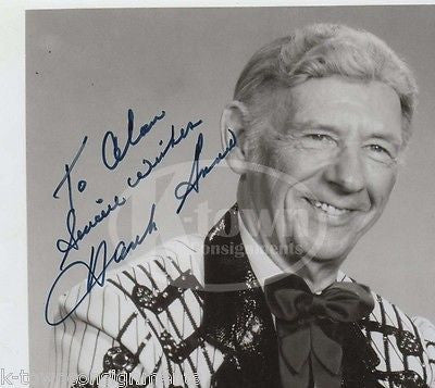 HANK SNOW HELLO LOVE COUNTRY MUSIC SINGERS VINTAGE AUTOGRAPH SIGNED PROMO PHOTO - K-townConsignments