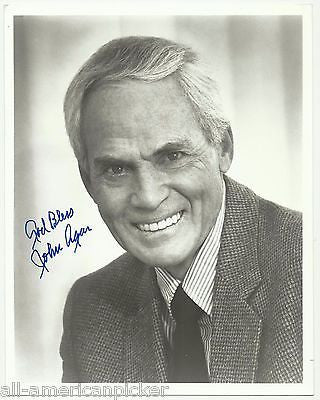 JOHN AGAR SANDS OF IWO JIMA MOVIE ACTOR VINTAGE AUTOGRAPH SIGNED PROMO PHOTO - K-townConsignments
