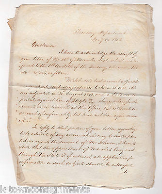 WALTER FORWARD US SECRETARY OF TREASURY CONGRESS ANTIQUE LETTER PRESS DOCUMENT - K-townConsignments