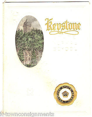 KEYSTONE STATE NORMAL SCHOOL KUTZTOWN UNIVERSITY PA OLD GRADUATION PROGRAM 1911 - K-townConsignments