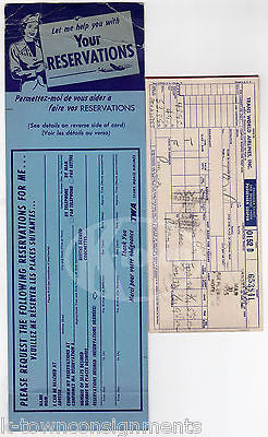 TWA TRANS WORLD AIRLINES VINTAGE GRAPHIC ADVERTISING CHICAGO FLIGHT PACKET FLYER - K-townConsignments