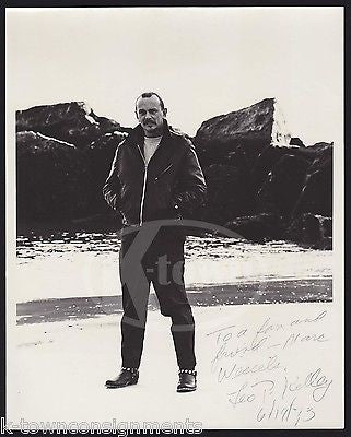 LEO P. KELLEY AUTHOR SCI-FI NOVELIST MYTHMASTER AUTOGRAPH SIGNED 8x10 PHOTO - K-townConsignments