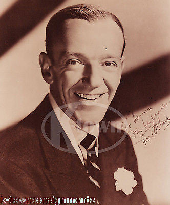 FRED ASTAIRE FAMOUS BALLROOM DANCER & ACTOR VINTAGE THEATRE COLLECTOR'S PHOTO - K-townConsignments
