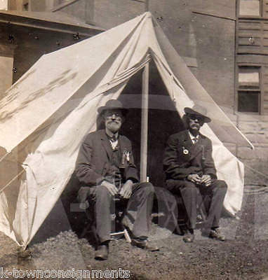 CIVIL WAR VETERANS & MILITARY CADET POSING UNPUBLISHED ANTIQUE SNAPSHOT PHOTOS - K-townConsignments