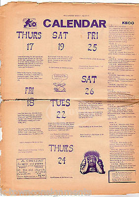 WILLAMETTE BRIDGE BLACK CIVIL RIGHTS UNDERGROUND HIPPIE NEWSPAPER JUNE 1971 - K-townConsignments