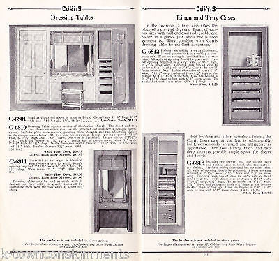 CURTIS WOODWORK CLINTON IOWA ANTIQUE HOME BUILDING DECOR SALES CATALOG 1927 - K-townConsignments