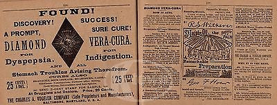 St. JACOBS OIL BALTIMORE MD ANTIQUE GRAPHIC ADVERTISING QUACK MEDICINE BOOKLET - K-townConsignments