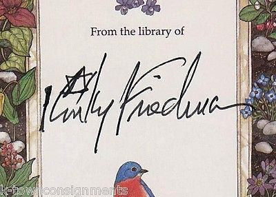 KINKY FRIEDMAN COUNTRY WESTERN SINGER & POET AUTOGRAPH SIGNED BOOK PLATE - K-townConsignments