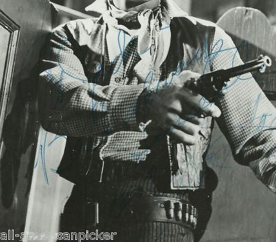 GEORGE MONTGOMERY COWBOY WESTERN MOVIE ACTOR VINTAGE AUTOGRAPH SIGNED PHOTO - K-townConsignments