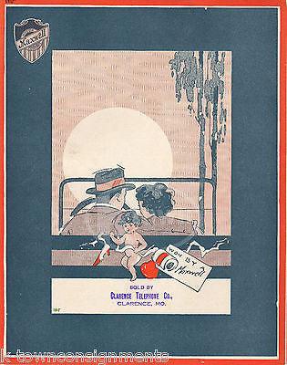 MACK'S SWELL CAR WAS A MAXWELL ANTIQUE GRAPHIC ADVERTISING SHEET MUSIC 1915 - K-townConsignments