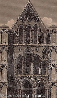 ELY CATHEDRAL HOLYROOD CHAPEL ANTIQUE GRAPHIC ENGRAVING ARCHITECTURE PRINT 1832 - K-townConsignments