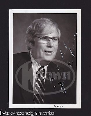 JOHN LAWE NY SUBWAY TRANSPORT WORKERS UNION PRESIDENT AUTOGRAPH SIGNED PHOTO - K-townConsignments
