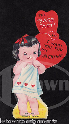 BLACK CAT SPACE BOY CLOWN & MORE VINTAGE VALENTINE'S DAY CARDS SALES DISPLAY - K-townConsignments