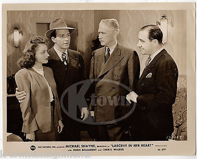 MICHAEL SHAYNE CHERYL WALKER LARCENY IN HER HEART VINTAGE MOVIE STILL PHOTO - K-townConsignments