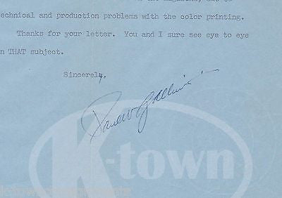 PAUL GALLICO NOVELIST WRITER VINTAGE AUTOGRAPH SIGNED ALIMONY FEMINISM LETTER - K-townConsignments