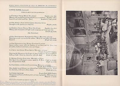 GEORGIAN & FRENCH PROVINCIAL FURNITURE COURT HOSE CLUB NY AUCTION GUIDE BOOK - K-townConsignments