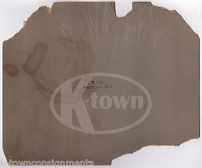 EARLY AMERICAN FERRY BOAT ALLEN JULY 1916 ANTIQUE GROUP PHOTO ON BOARD - K-townConsignments