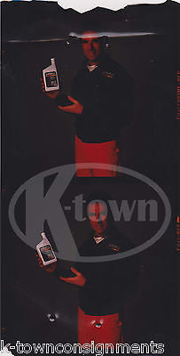 DARRELL WALTRIP SUPERFLO OIL ORIGINAL VINTAGE NASCAR ADVERTISING PHOTO NEGATIVE - K-townConsignments