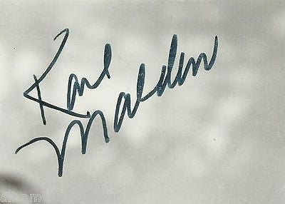 KARL MALDEN STREETCAR NAMED DESIRE MOVIE ACTOR VINTAGE AUTOGRAPH SIGNED PHOTO - K-townConsignments